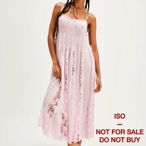 ISO: Intimately By Free People Hailee Slip in Pink Tutu